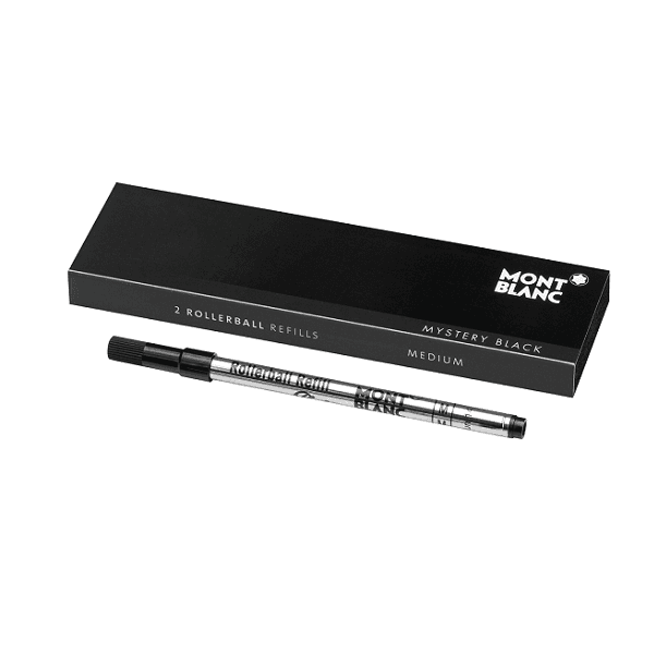 Repuesto Roller Ball Montblanc Clásico (Classic) x unidad  Color Negro o Azul Varios Trazos