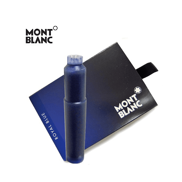 Cartuchos Montblanc x 8 Unid Azul