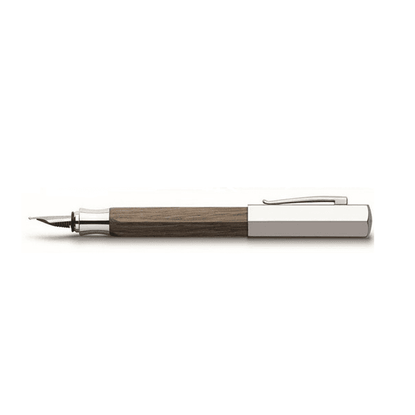 Lapicera de Pluma FABER CASTELL ONDORO Roble Ahumado