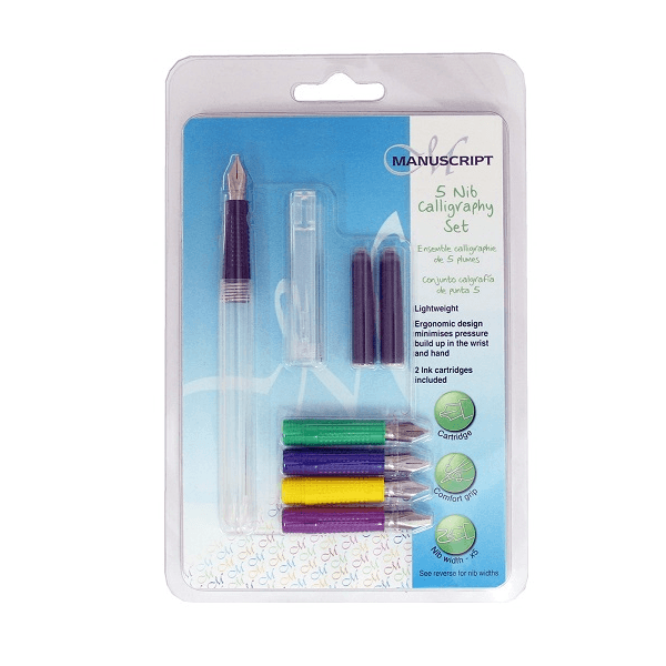 5 NIB CALLIGRAPHY SET
