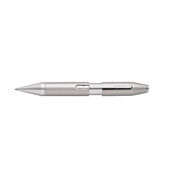 Bolígrafo Cross Edge X-Charcoal Cromo Satinado Tinta Gel