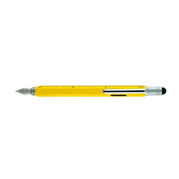 Lapicera de Pluma Monteverde Tool Pen Amarilla