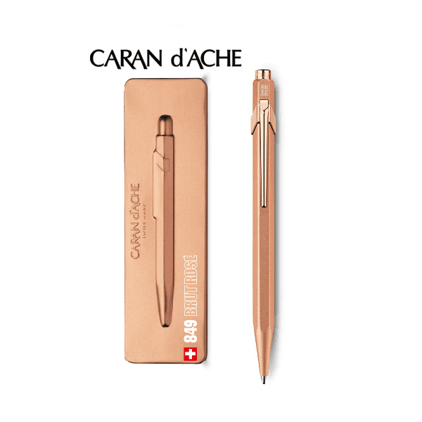 Boligrafo CARAN d´ACHE 849 Premiun Line Oro Rosa