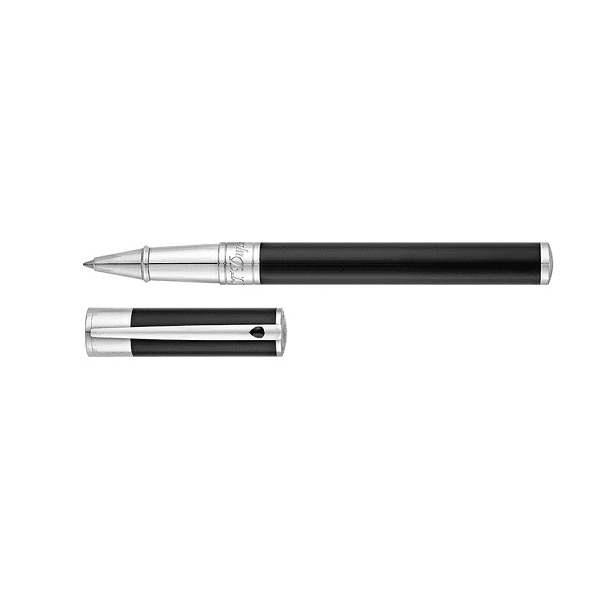 Rollerball Dupont D-Initial Black Chrome