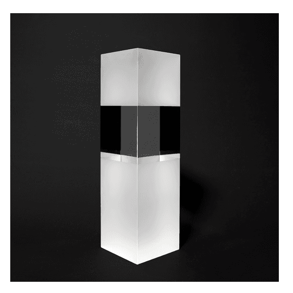 TROFEO DE CRISTAL RECTANGULAR