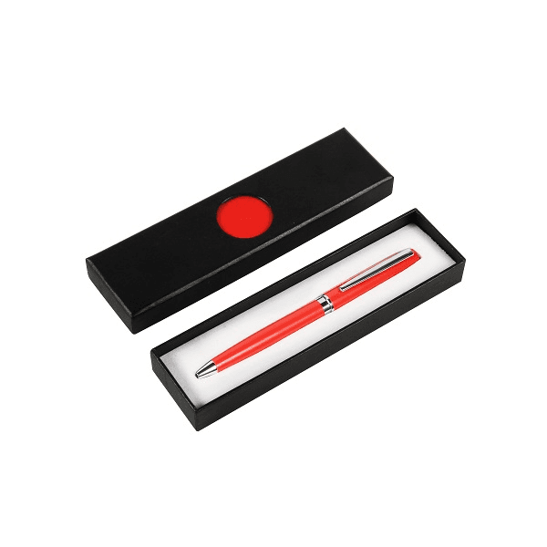 Boligrafo Micro Vip Cumbre Rojo Mate