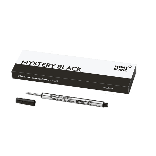 Repuesto de Rollerball Montblanc Capless Negro