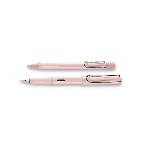 Set Lamy Safari de Lapicera de Pluma Mas Bolígrafo Rose 036