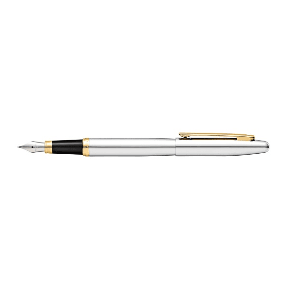 Lapicera de Pluma Sheaffer VFM Cromado con Dorado