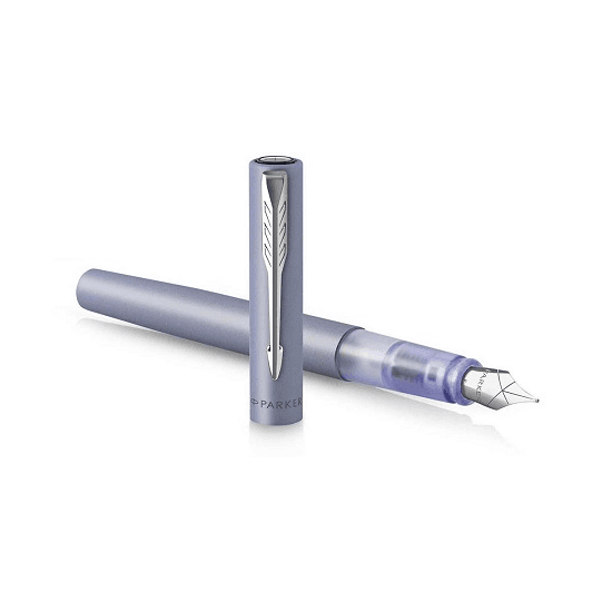 Lapicera de Pluma Parker Vector XL Silver Blue