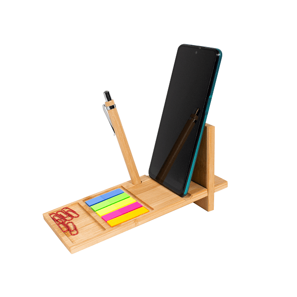 Organizador de Escritorio de Bambu