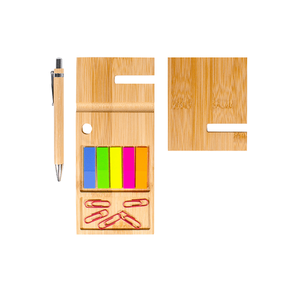 Organizador de Escritorio de Bambu