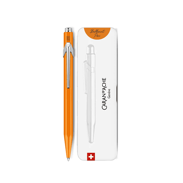 Boligrafo CARAN D'ACHE 849 Naranja