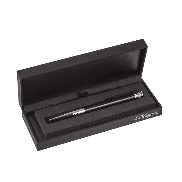 Boligrafo Dupont D-Initial Black Chrome