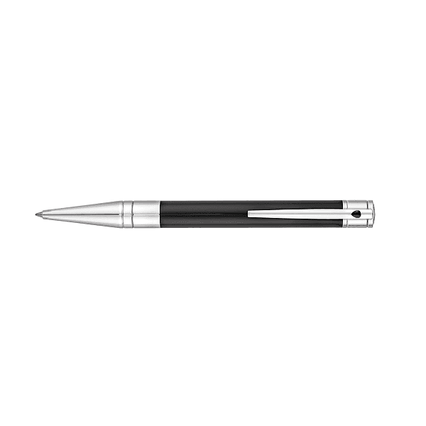Boligrafo Dupont D-Initial Black Chrome