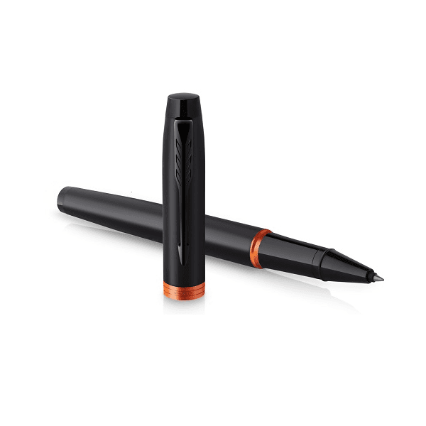 Rollerball Parker Nueva IM Vibrant Ring Naranja Llama
