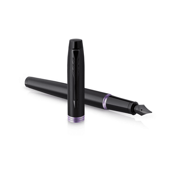 Lapicera Parker Nueva IM Vibrant Ring Purpura Amatista