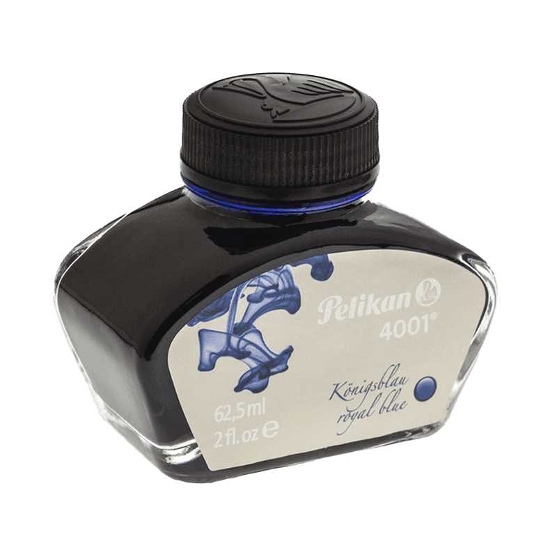 Frasco de tinta (tintero) Pelikan 4001 Royal Blue de 62 ML