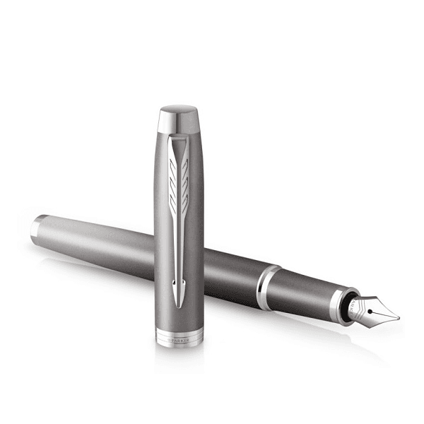 Lapicera de Pluma Parker IM Nueva Linea Rituals Gris
