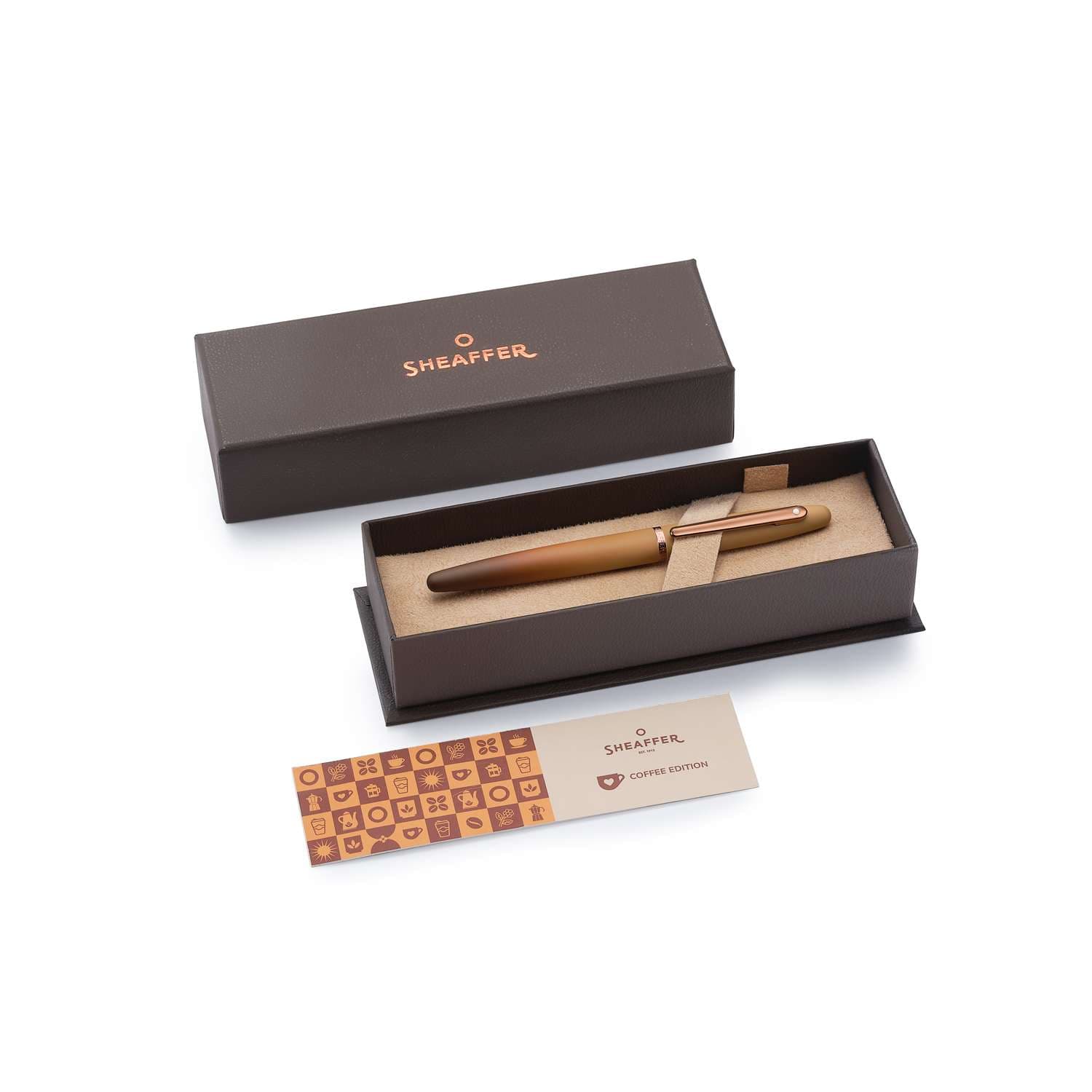 Rollerball Sheaffer VFM Edición Café Marrón Mate