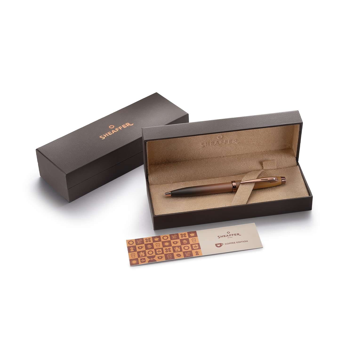 Bolígrafo Sheaffer 100 Edición Café Marrón Mate