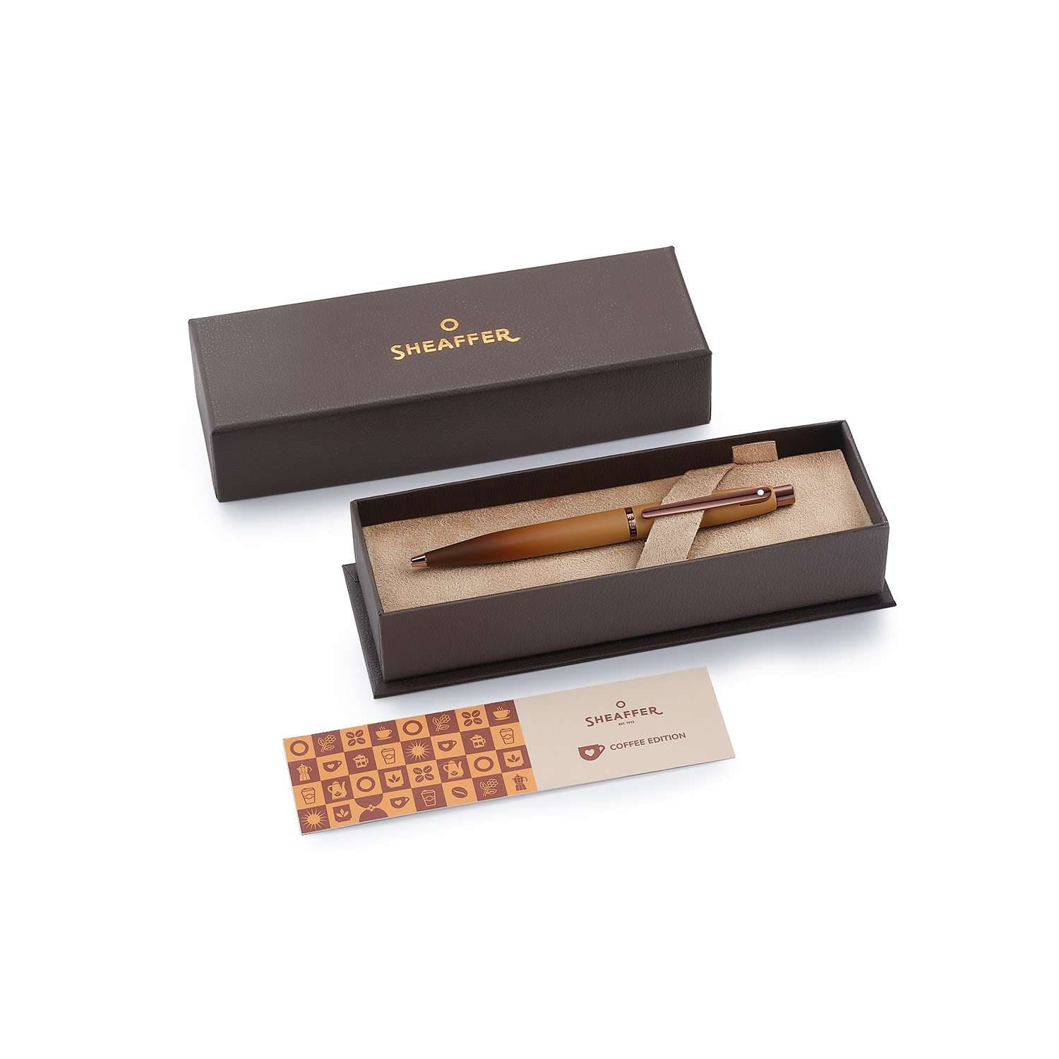 Bolígrafo Sheaffer VFM Edición Café Marrón Mate
