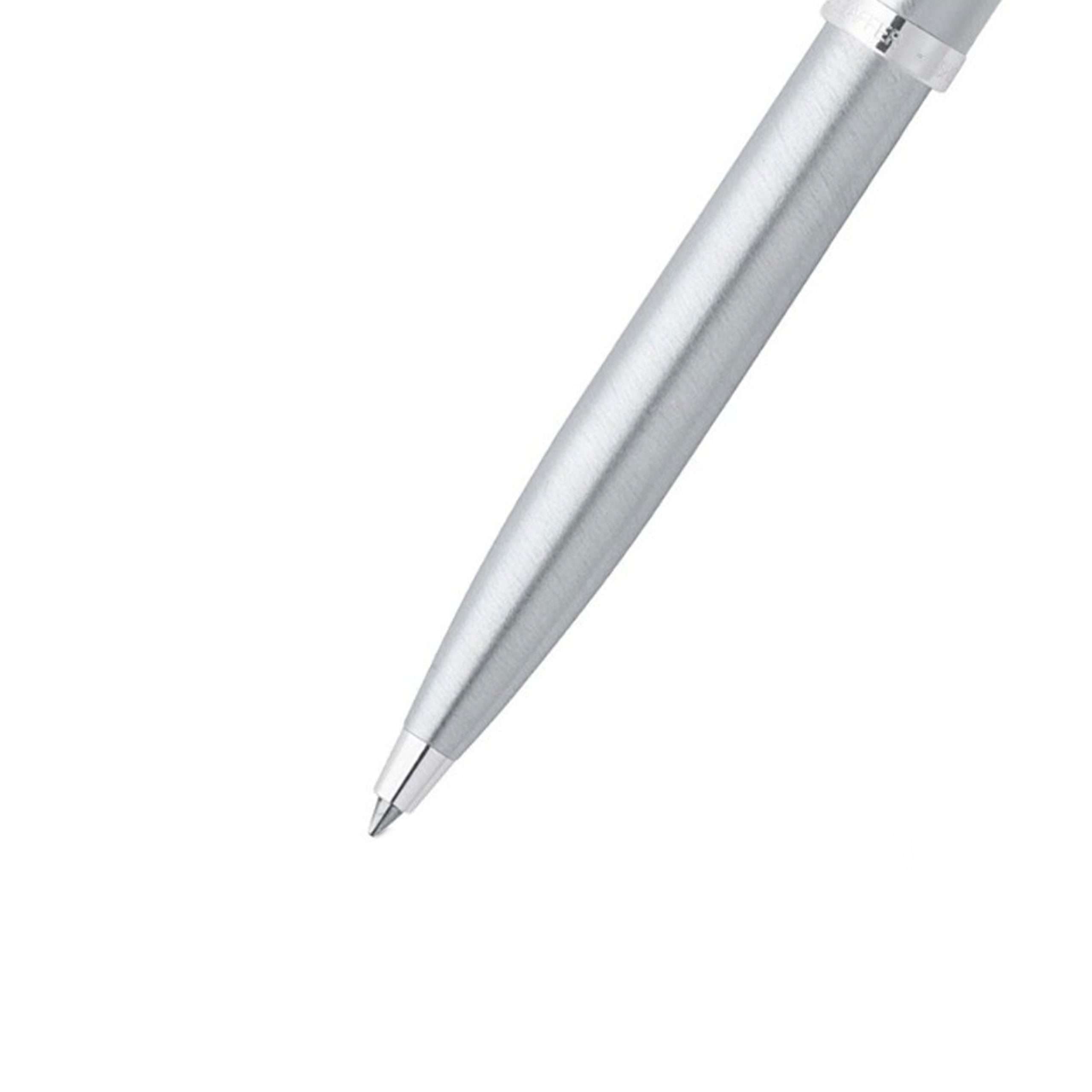 Bolígrafo Sheaffer 100 Plateado mas Porta Tarjetas