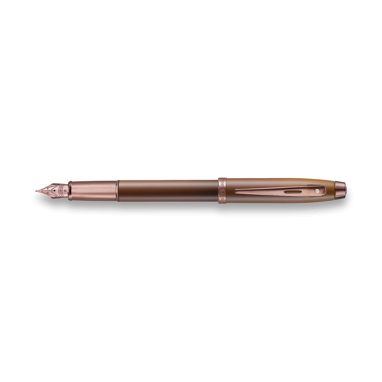 Lapicera de Pluma Sheaffer 100 Edición Café Marrón Mate