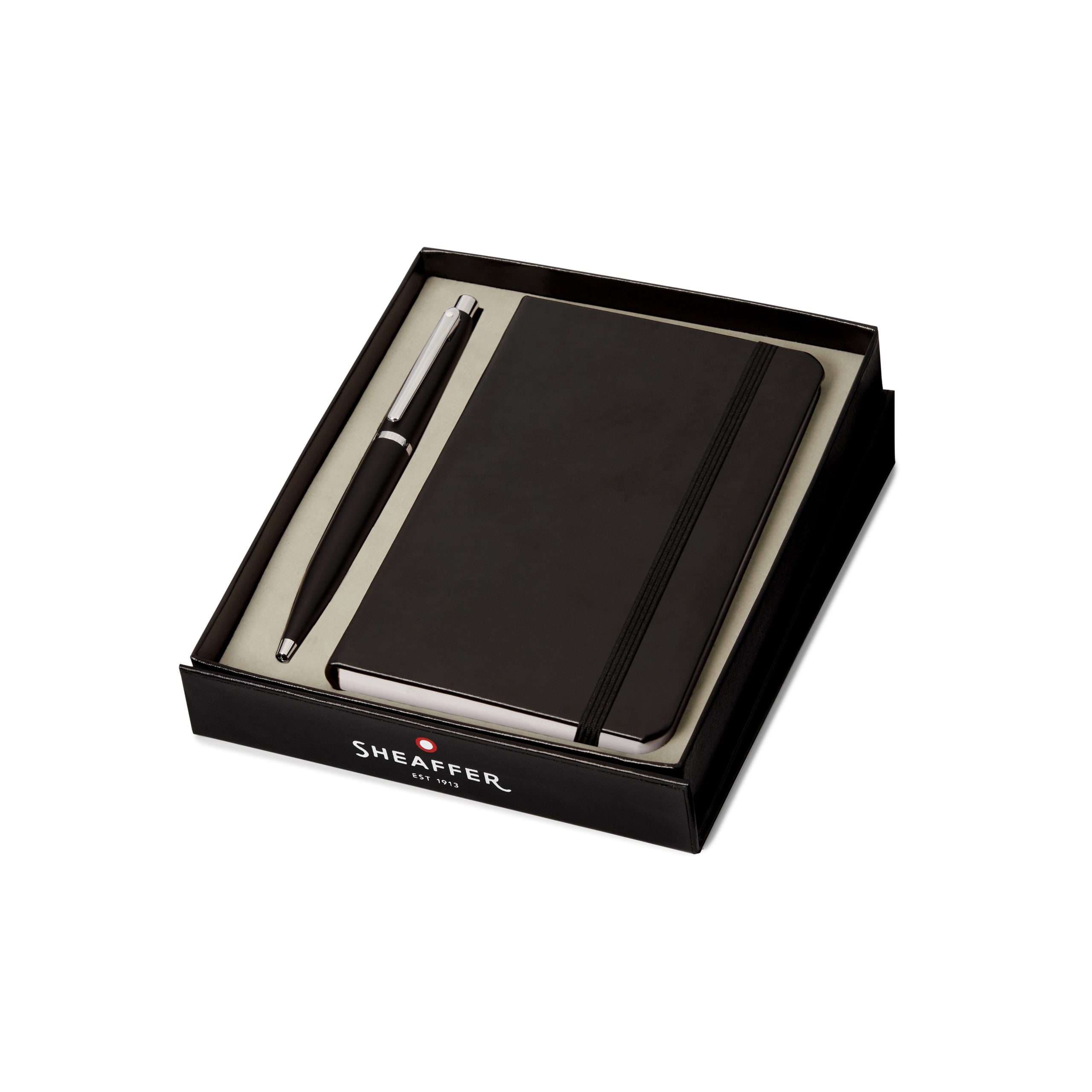 Bolígrafo Sheaffer VFM Negro Mate CT mas Libreta A6