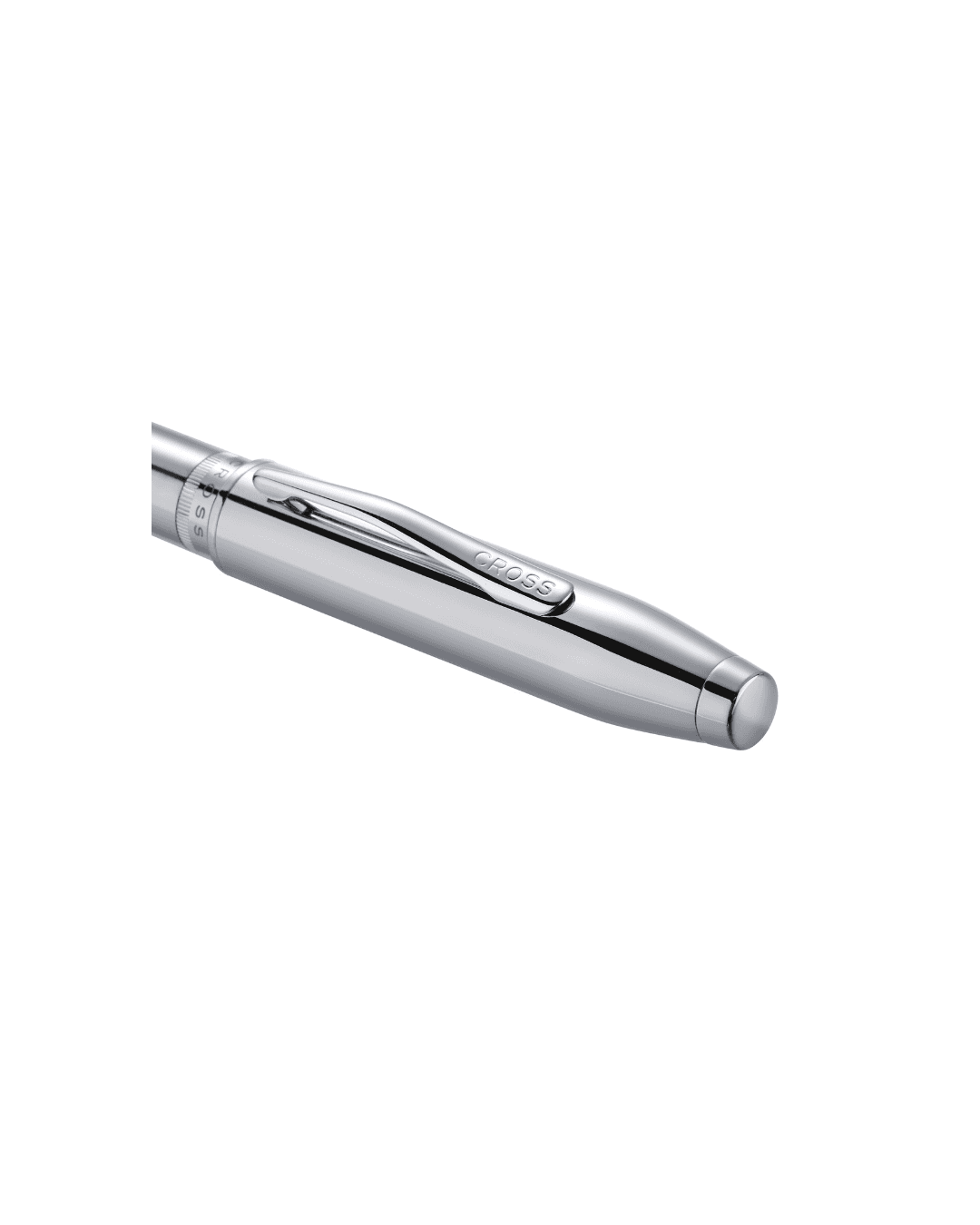Rollerball Foundry Cross Cromado Pulido con detalles Cromados Pulidos