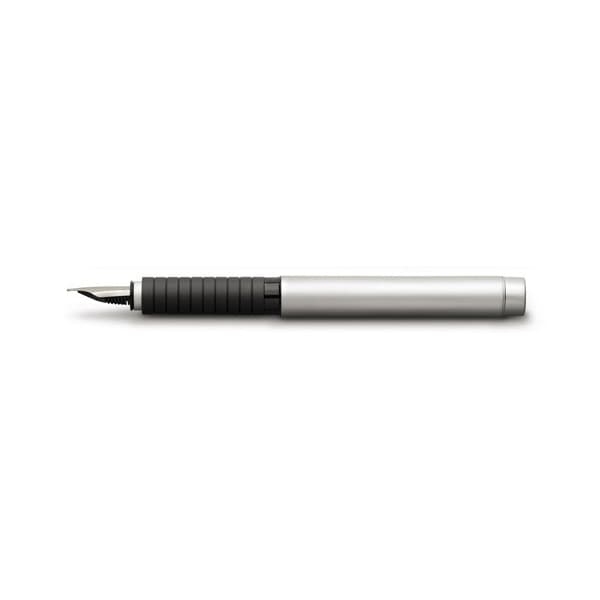 Lapicera de Pluma FABER CASTELL BASIC Metal Mate F