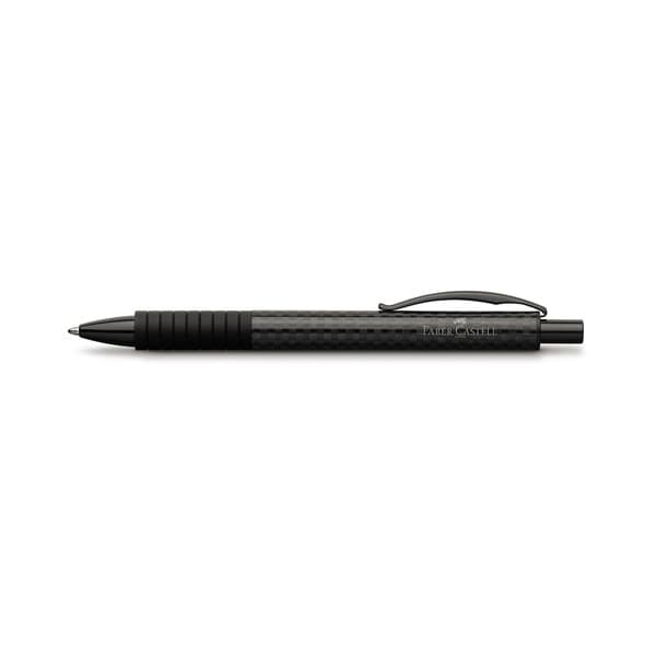 Bolígrafo FABER CASTELL BASIC BLACK Fibra de Carbón