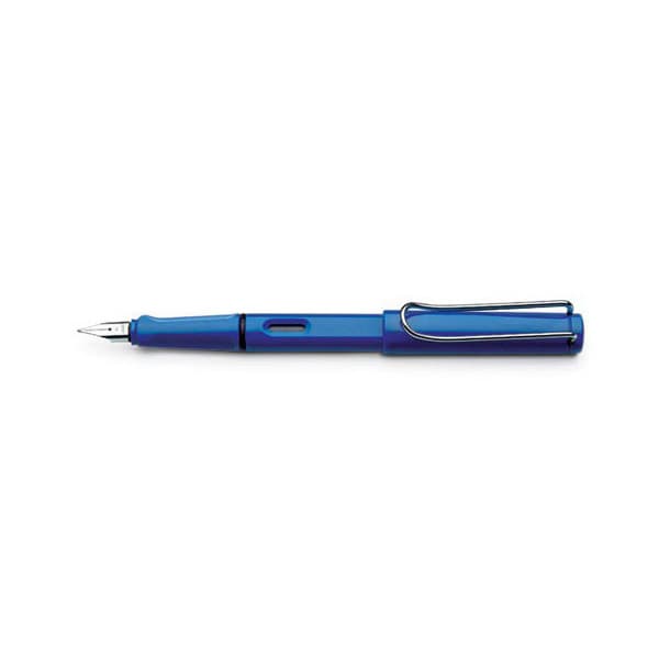 Lapicera de Pluma LAMY SAFARI BLUE 014 Clip Metal