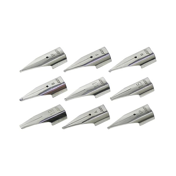 Repuesto Lamy Plumines Z51 Varios trazos - Plateado o Negro