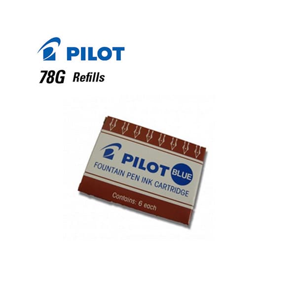 Cartucho Pilot Para Lapiceras 78G Azul