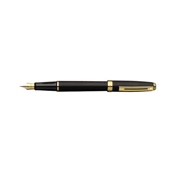 Lapicera de Pluma SHEAFFER PRELUDE Negro Mate GT clip dorado