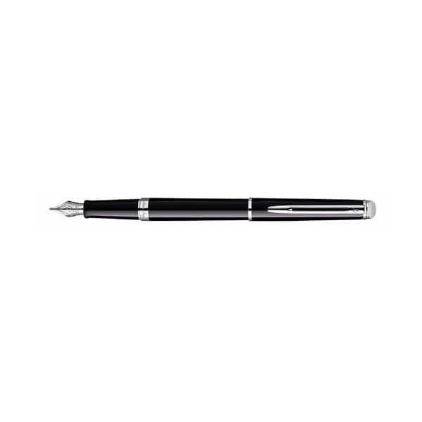 Lapicera de Pluma WATERMAN HEMISPHERE Laca Negra CT