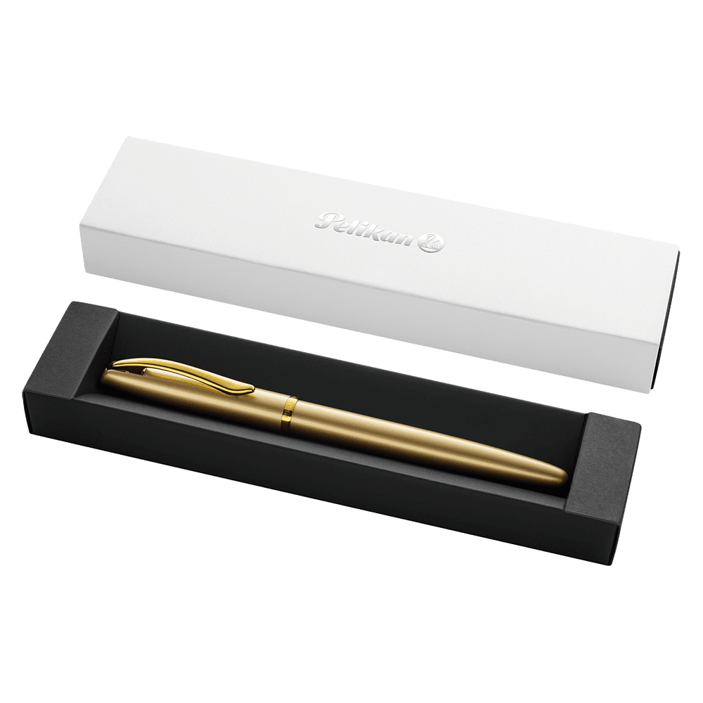 Rollerball Pelikan Jazz Noble Elegance Dorado Mate