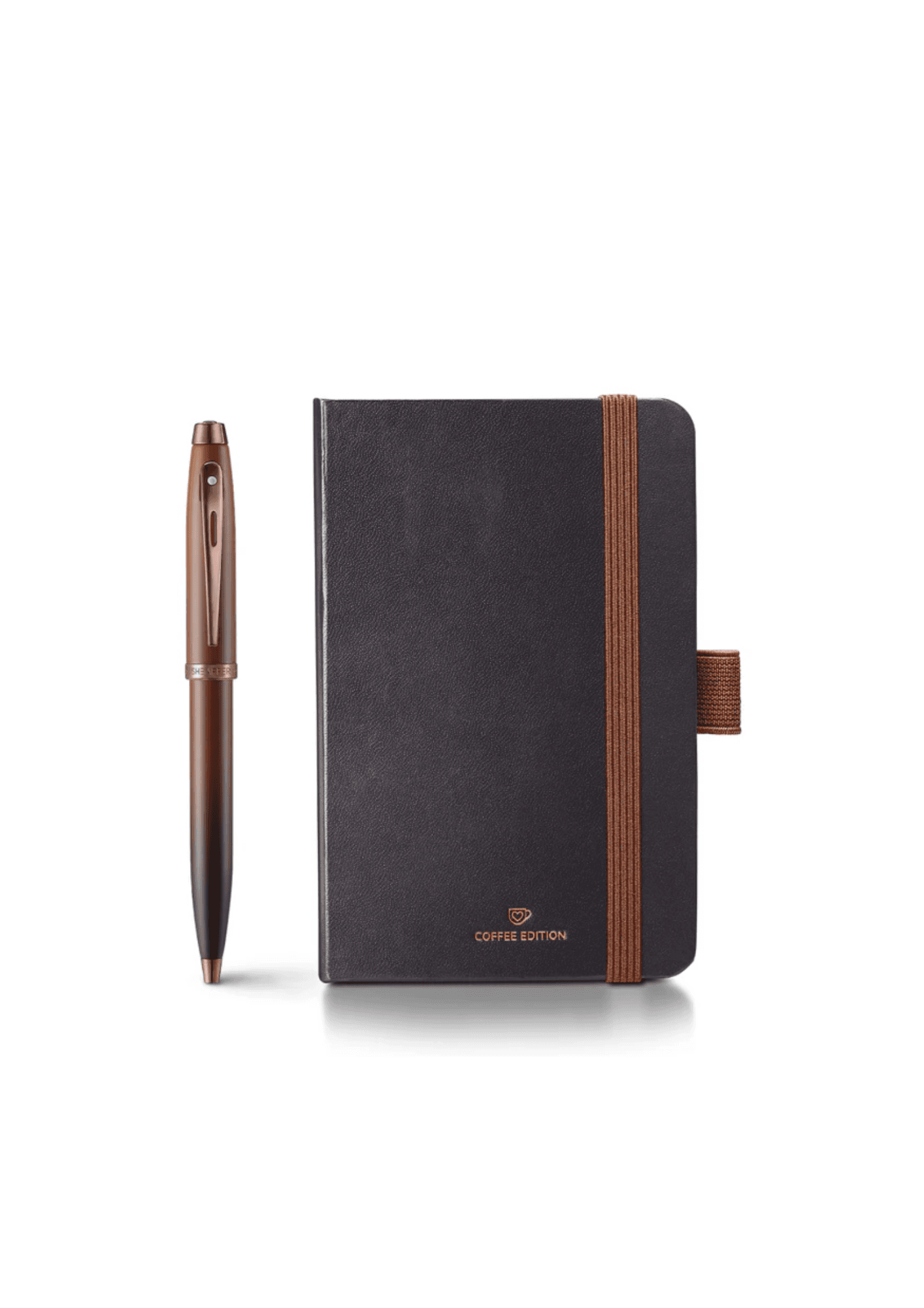 Bolígrafo Sheaffer 100 Coffe Edición con anotador A6