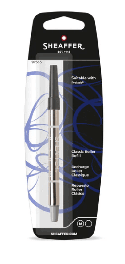 Repuesto Sheaffer para Rollerball clásico Negro punto mediano