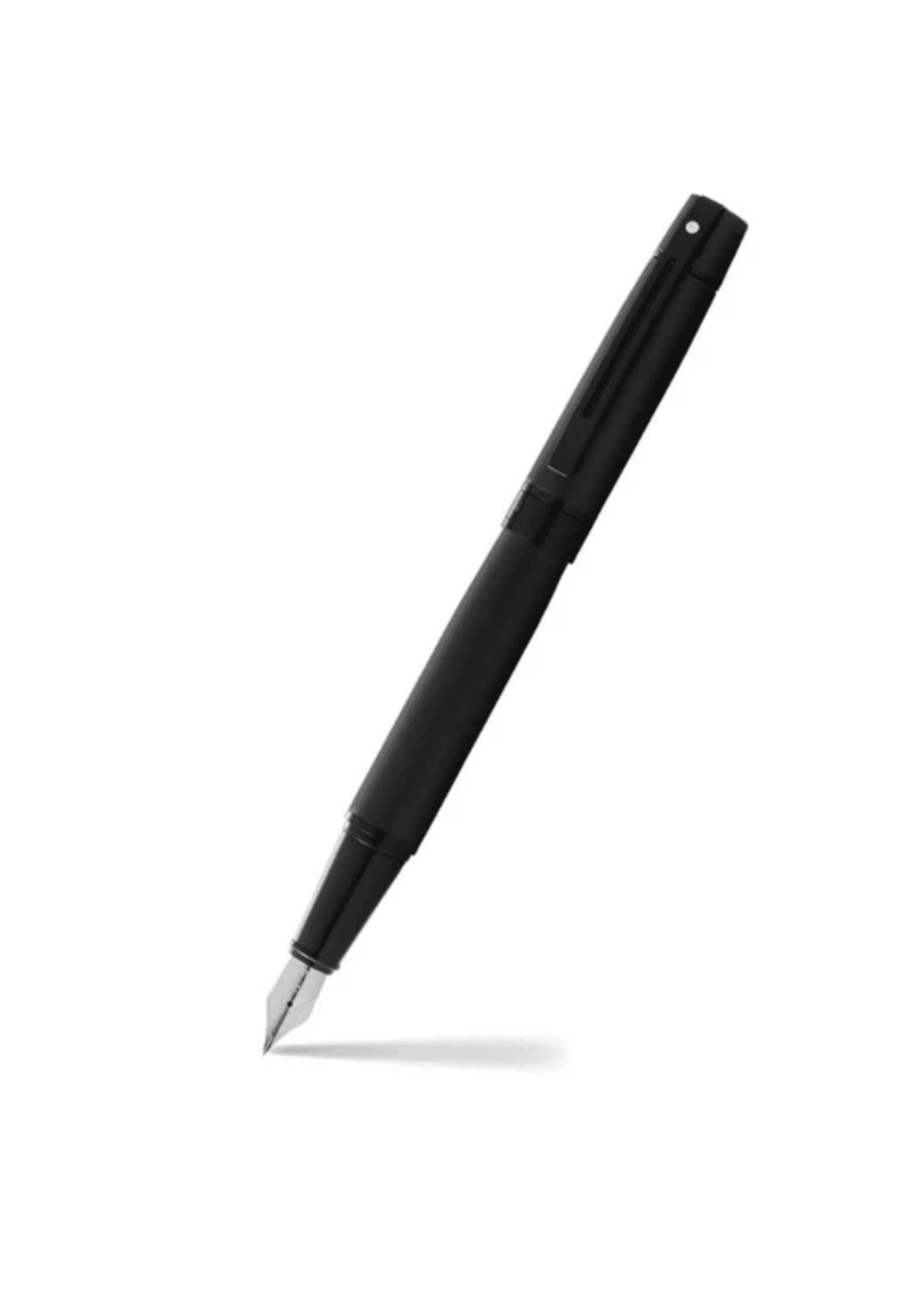 Lapicera Sheaffer Serie 300 Laca Negra Mate BT punto mediano